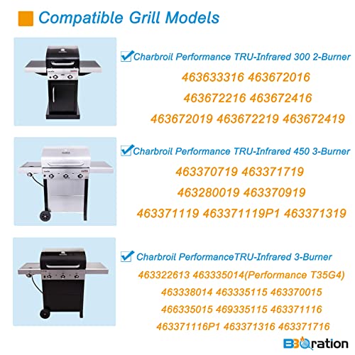 17" Grill Grate for Charbroil Performance TRU (3-Pack SS)