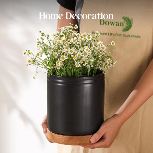 7.6" 360° Rotating Utensil Holder (Matte Black / 7.6 Inch)