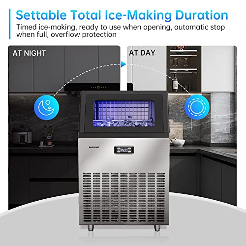 Commercial Ice Maker Machine (270lbs/24h)