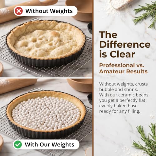0.94LB Ceramic Pie Weights (0.94LB)
