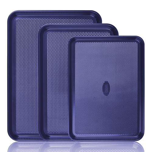 Non Stick Baking Sheets (Navy Blue)