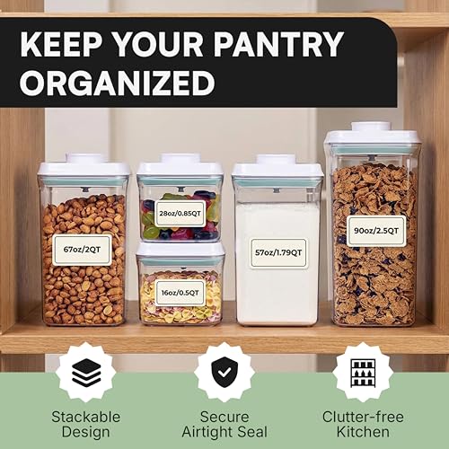 Bop Top Airtight Food Storage Containers (Single: 16 oz)