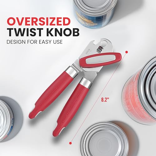 Can Opener with Large Bottle Opener