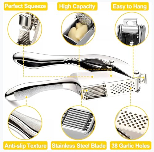 Garlic Press and Slicer 2 in 1