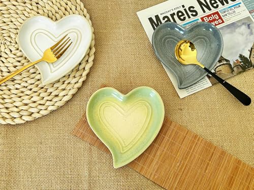 Ceramic Spoon Rest for Stove Top (Yellow Green)