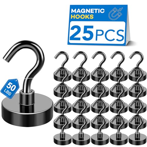 Magnetic Hooks for Cruise Essentials 2026 Cabins Door 25 Pack