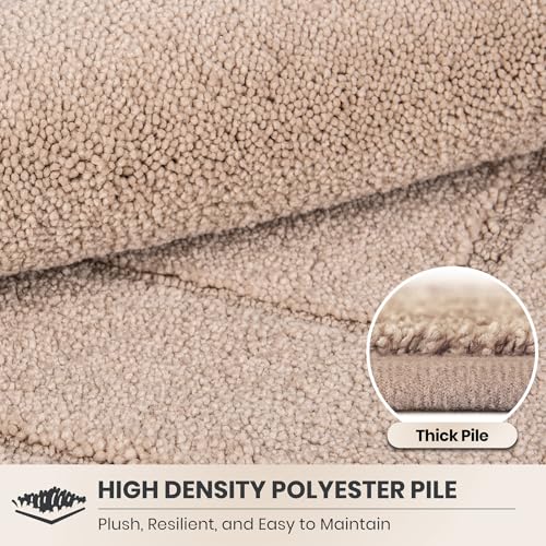 Dirt Trapping Door Mat Indoor Entrance (Beige / 24" X 35.5" (Rectangular))