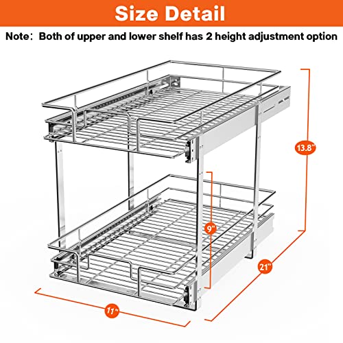 Individual Pull Out Cabinet Organizer