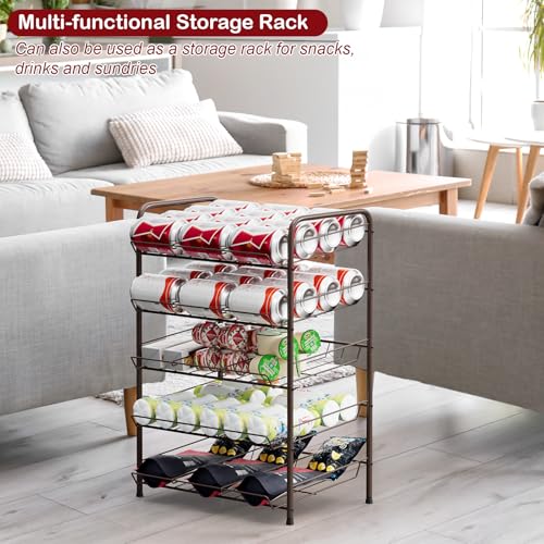 Can Rack Organizer Soda Can Storage Drink Holder for Pantry