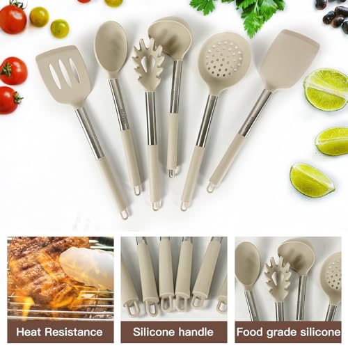Kitchen Utensils Set (Khaki)