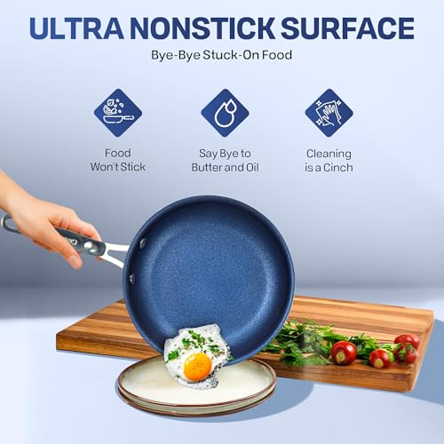 20 Pc Kitchen Pots and Pans Set Non Stick Cookware Set