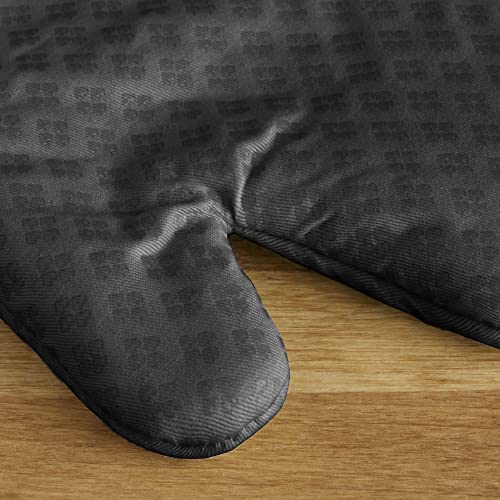 Asteroid Oven Mitt Set (7"x12.5" / Black)
