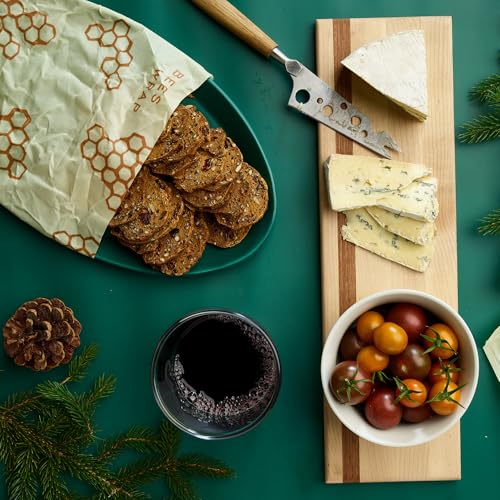 Beeswax Food Wraps (Honeycomb Large 3 Pack / 3pk Large)