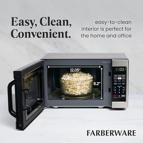 0.7 Cu. Ft. Countertop Microwave Oven (0.7 Cu. Ft. / Stainless Steel)
