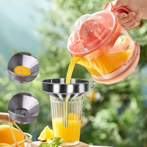 5 Pack Funnels for Filling Bottles Stainless Steel