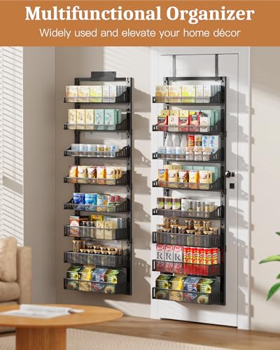 8 Tier Over the Door Pantry Organizer