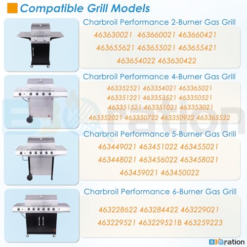 17" Grill Grate for Charbroil Performance 5 Burner 463448021 (17" x 28"(5B/SS))