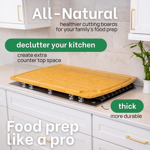 30 Inch 3XL Extra Large Cutting Board with Lifetime Replacements (Single-Tone / 30"L x 20"W)