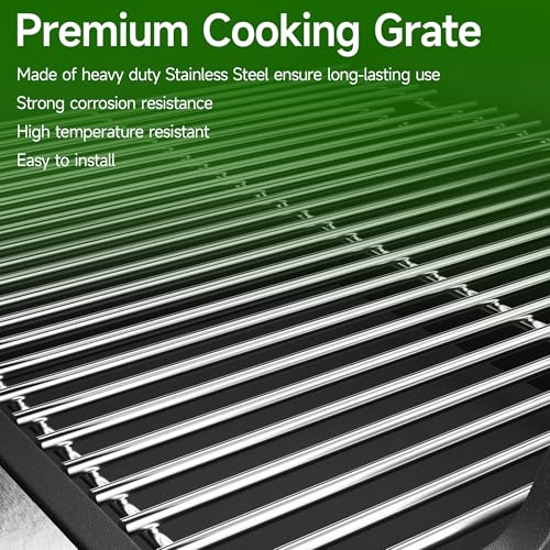 17" Grill Grates for Charbroil Infrared 3 Burner 463242515 463242516 466242515 466242516 G466 (17" D x 23.1" W)