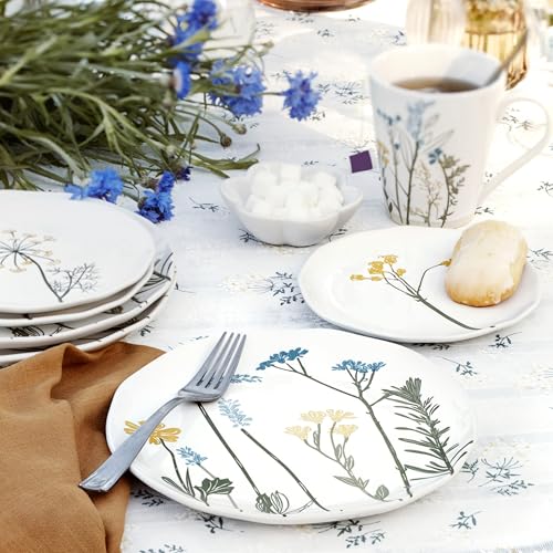 Wildflowers 4 (Tidbit Plates, Set of 4)