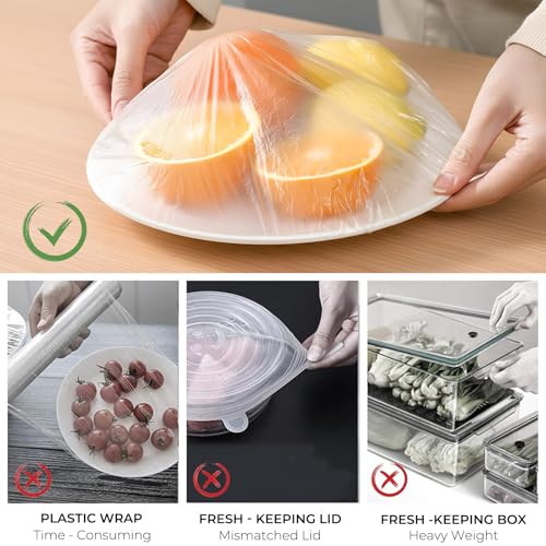 100pcs Bowl Covers Bread Proofing (Large-100pcs / Large)