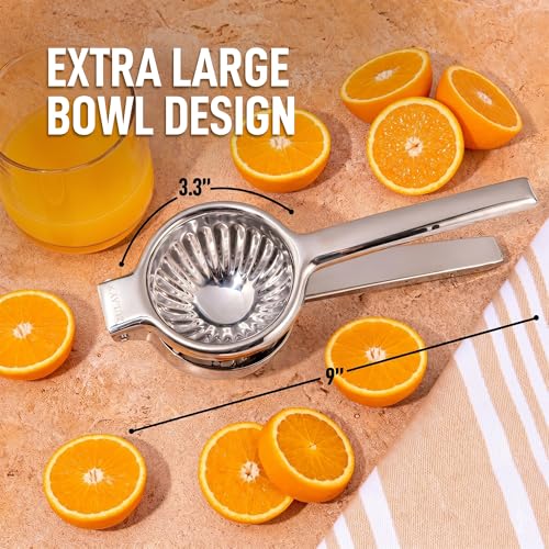Extra Large Lemon Squeezer Stainless Steel