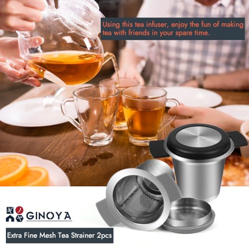 2pcs Tea Infuser for Loose Leaf Tea