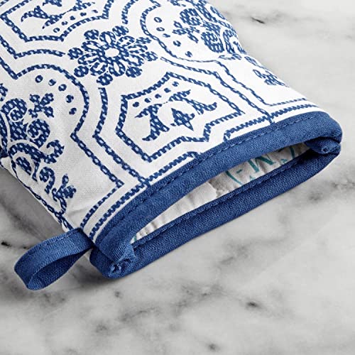 Strie Medallion Mini Oven Mitt 2 (5.5"x8" / Strie Medallion)