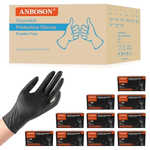 Heavy Duty Nitrile Gloves (1000 Count)