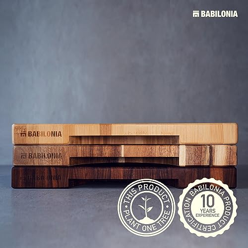 XXL Bamboo Cutting Board (Organic Bamboo / 24"L x 15"W)