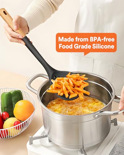 Silicone Kitchen Ladle Strainer