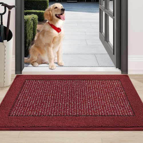 Indoor Door Mat 24" x 36" (Red / 24" X 36" (Rectangular))