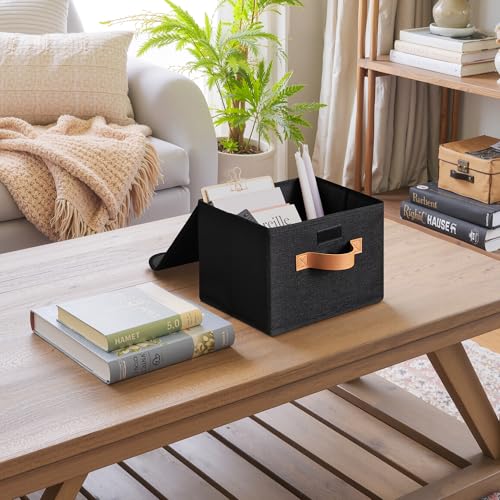 Memory Keepsake Storage Box (Black / Small-2 Pack)