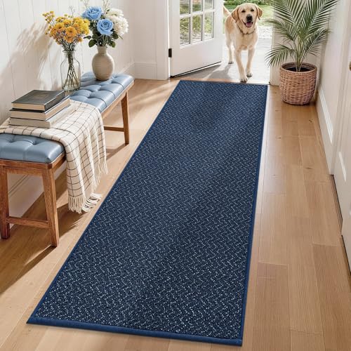 Hallway Runner Rugs Non (Blue / 2'x8')