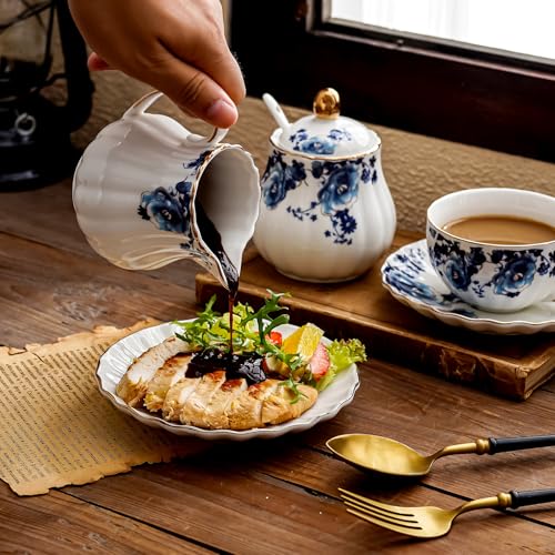 Ceramic Sugar and Creamer Set