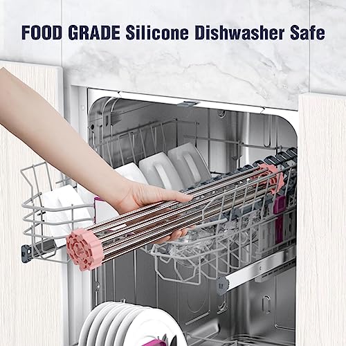 Roll Up Dish Drying Rack Over Sink