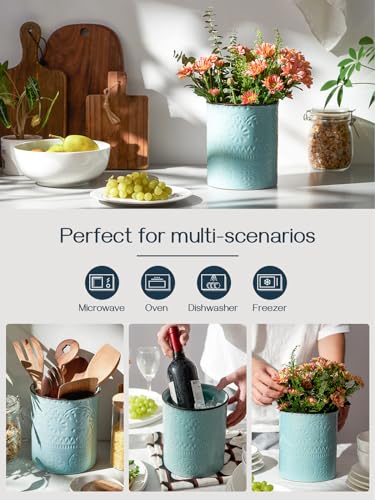 7.2" Kitchen Utensil Holder (Blue)