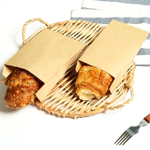 Sandwich Bags 6 x 9.5 x 1.6inch for Business Bakery