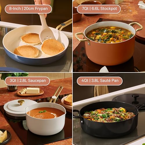 Essentials Cookware Set (Cream / 11 piece)