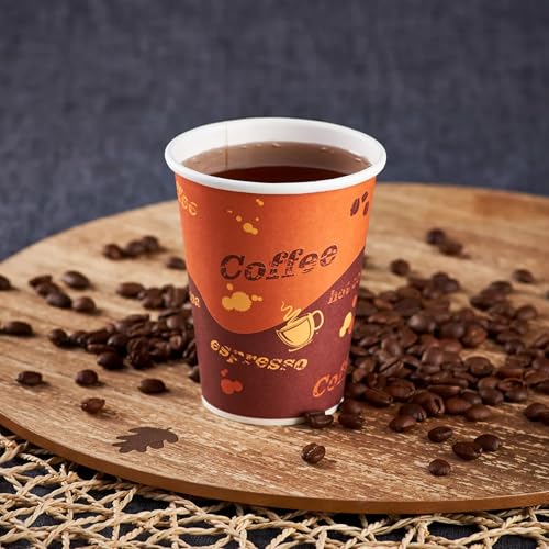 8 oz Coffee Cups (8 OZ / Café Theme)