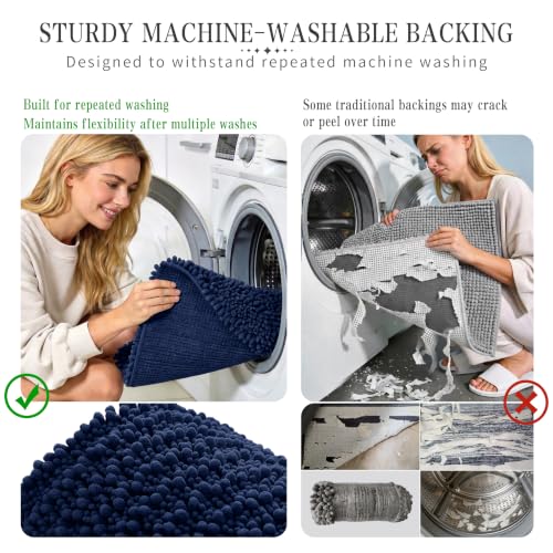 Bathroom Rugs Non Slip Washable