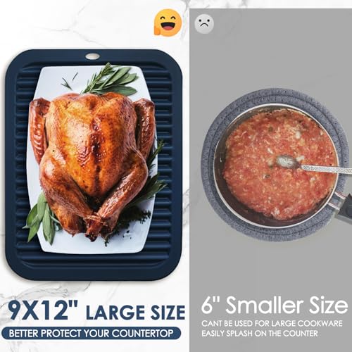 Silicone Mats for Kitchen Counter (2 Count)