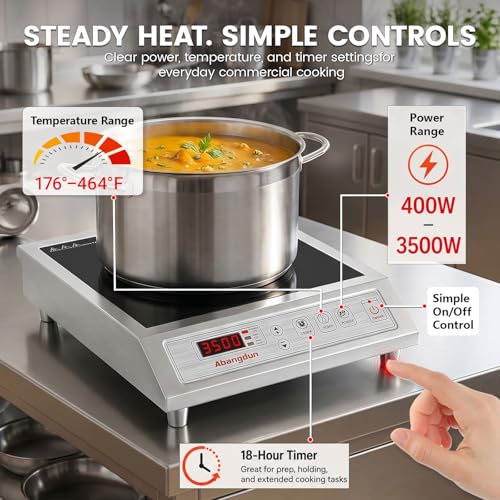 Commercial Induction Cooktop