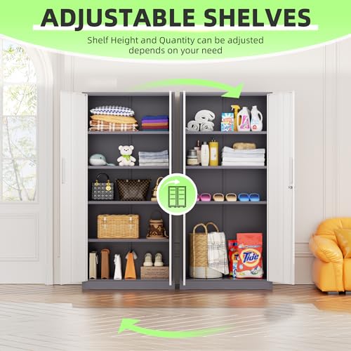 Storage Cabinet (New Grey / 71")