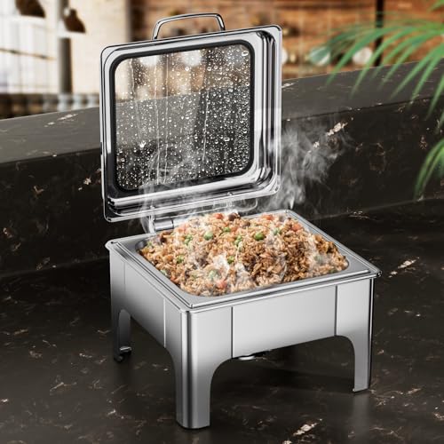 Chafing Dishes for Buffet (Silver)