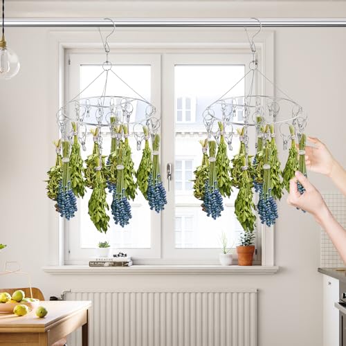 Round Herb Drying Rack for Drying Spices (4 Count)