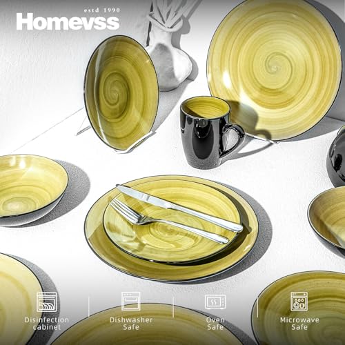 Stoneware Sonoma 16pc Dinnerware Set (16pc Set / Green)