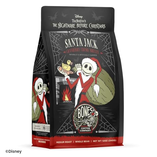 The Nightmare Before Christmas Santa Jack Flavored Coffee Beans