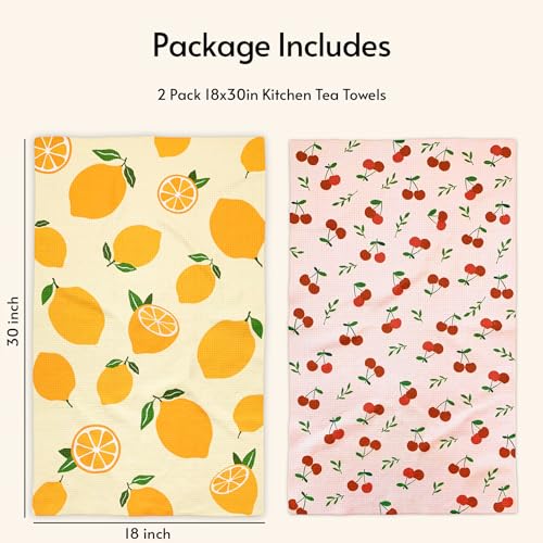 Kitchen Towels (Lemon Cherry)