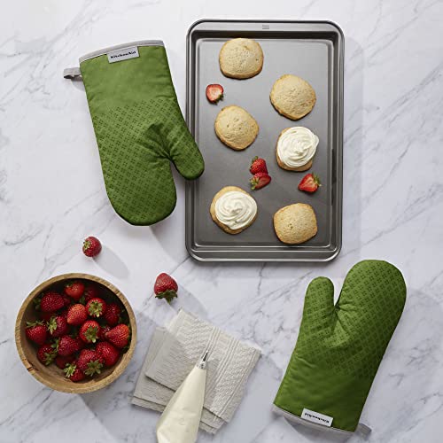 Asteroid Oven Mitt Set (7"x12.5" / Matcha Green)